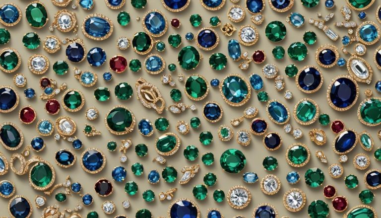 Bijoux en saphir et émeraude