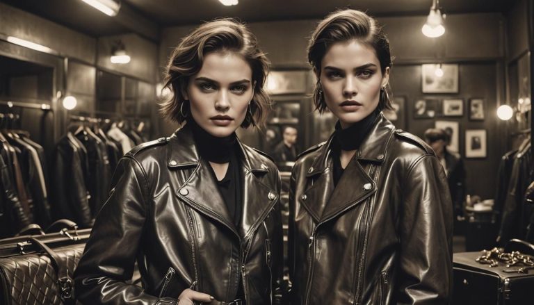 Collections de mode en cuir