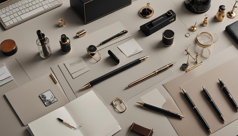 Accessoires de bureau de luxe