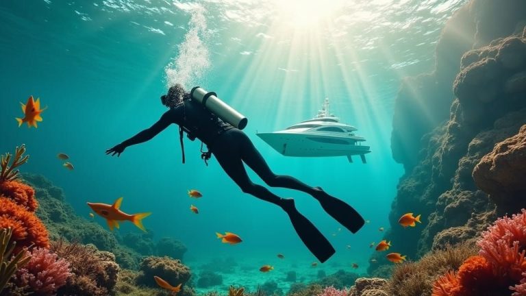 Expériences de plongée sous-marine de luxe