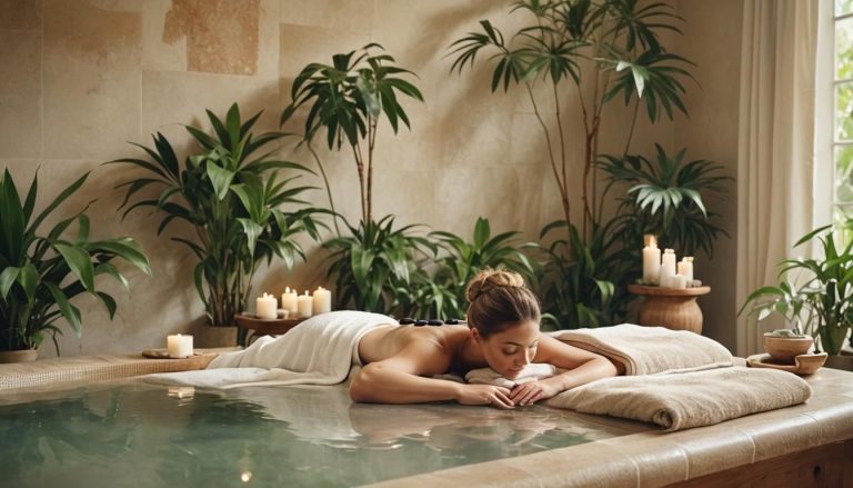 Spa de luxe avec soins exclusifs