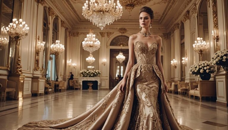 Les robes de soirée haute couture: élégance et sophistication